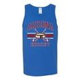 thumbnail image 2 of Wild Bobby City of Arizona Hockey Fantasy Fan Sports Men's Tank Top, Royal, 3X-Large, 2 of 5