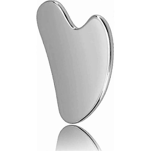 Gua Sha, Premium Stainless Steel Gua Sha Stone, Guasha for Face Upgraded, Guasha Stainless Steel