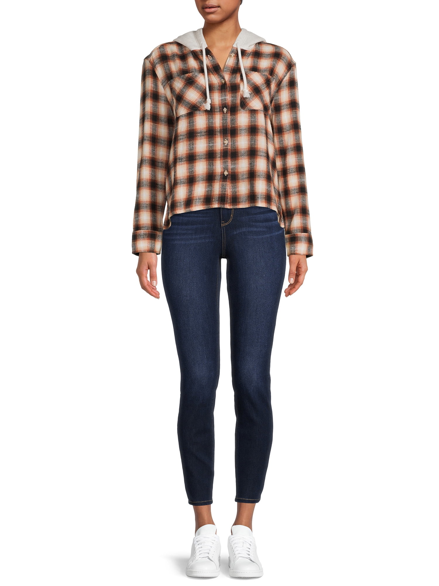 TT Cropped Flannel Shirt – Lightweight & Stylish Fit