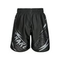 thumbnail image 2 of YUUMIN Kids Boys Muay Thai Shorts MMA Boxing Shorts Trunks Martial Arts Training Bottoms Sport Gym Type N XL/120, 2 of 6