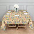 thumbnail image 3 of 60x60 Inch Waterproof Square Tablecloth, Thickened Polyester Table Cover for Dining & Parties, Floral Print, 3 of 6