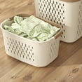 thumbnail image 6 of Fufafayo under $5 Plastic Storage Basket with Handle Portable Bathroom Laundry Basket, Clothes Basket, Storage Basket for Bathroom Bedroom, 6 of 8