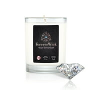 ForeverWick Diamond Candle 14oz Soy Wax Candle With Diamond Inside - Birthday Gift, Gift For Her, Anniversary Gift, Diamond