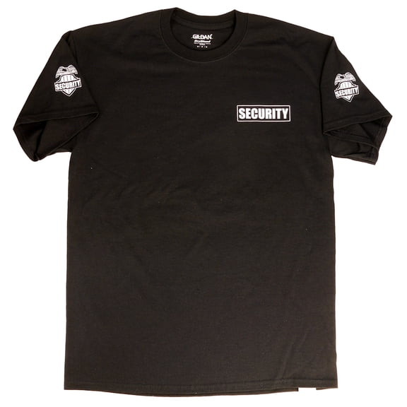 Security T-Shirt, Glow in the Dark, Screen Printed