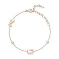 thumbnail image 5 of New Sanrio Kawaii Anime Hellokitty Bracelet Rose Gold Diamond Jewelry Cute Cartoon Simple Bowknot Adjustable Bracelet Girl Gift, 5 of 6