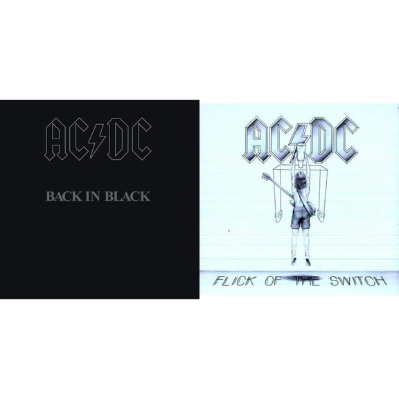 Back In Black (180G) & Flick Of The Switch (180G) [LP Vinyl Bundle]