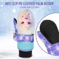 thumbnail image 3 of Manoplas de nieve Disney Frozen para niños de 2 a 4 años, impermeables para niñas, 3 of 6