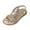 Gold, variant on Otqutp Baby Girls Soft Sequins Sandals Elegant Fancy Glitter Open Toe Strap Shoes Toddler Flat Summer Wide Sandals Fancy Formal