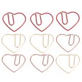 thumbnail image 1 of WASHWEPE 50pcs Novelty Paper Clips Assorted Color for Calendar Markers Office Work, 1 of 5