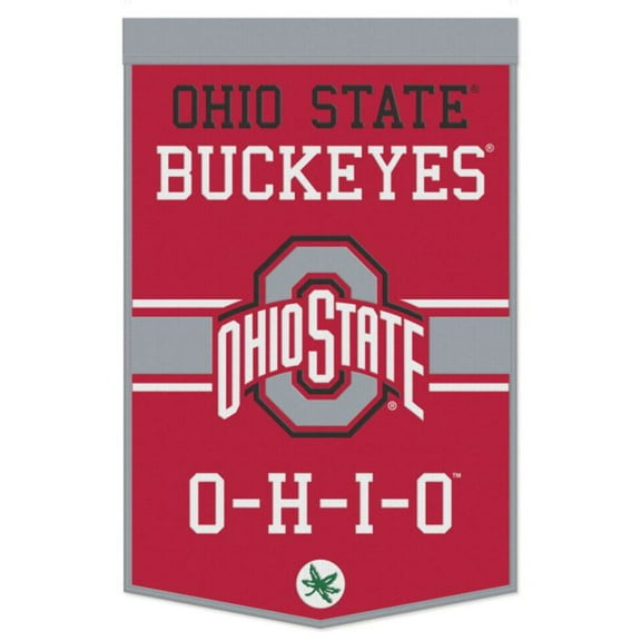 Ohio St 24"x38" Wool Banner Slogan