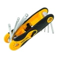 thumbnail image 2 of Hand 8pcs Metric Folding Ball End Point Allen Hex Key 1.5mm-8mm Set, 2 of 4