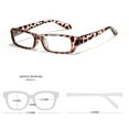 thumbnail image 2 of Reading Glasses Men Women +6.50 +7.00 +7.50 +8.00  Pc Frame Eyeglasses Highly Strength Blue Light Readers, 2 of 4