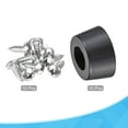 thumbnail image 3 of Uxcell 0.51" H x 1.02" W Rubber Bumper Feet with Stainless Steel Washer and Screws 10Pack, 3 of 5