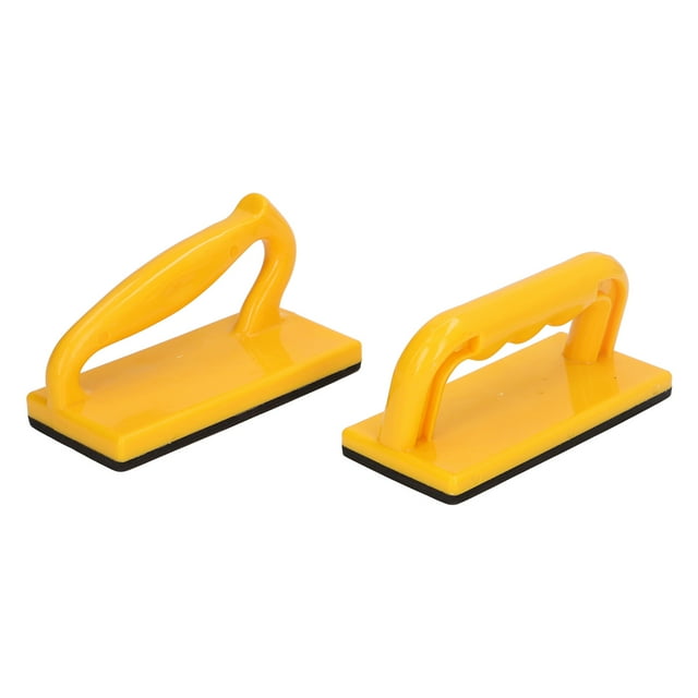 Safety Push Block, 2 Pcs Comfortable Handle Practical Plastic Safety Push Block Set for Jointer