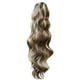 thumbnail image 2 of Pisexur Belleza Maquillaje Extensión de cola de caballo de 24 pulgadas con pinza, larga, rizada y ondulada, natural, suave, con clip, sintética, para mujerpara mujeres y hombres, 2 of 2