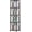 Black, variant on Huhote Rotating Bookcase White 4 Tiers Metal Bookshelf Large Capacity for Small Space with Storage and Creative Multi-Layer Shelves,Magazine&Books for Bedroom Living Room Study and Office