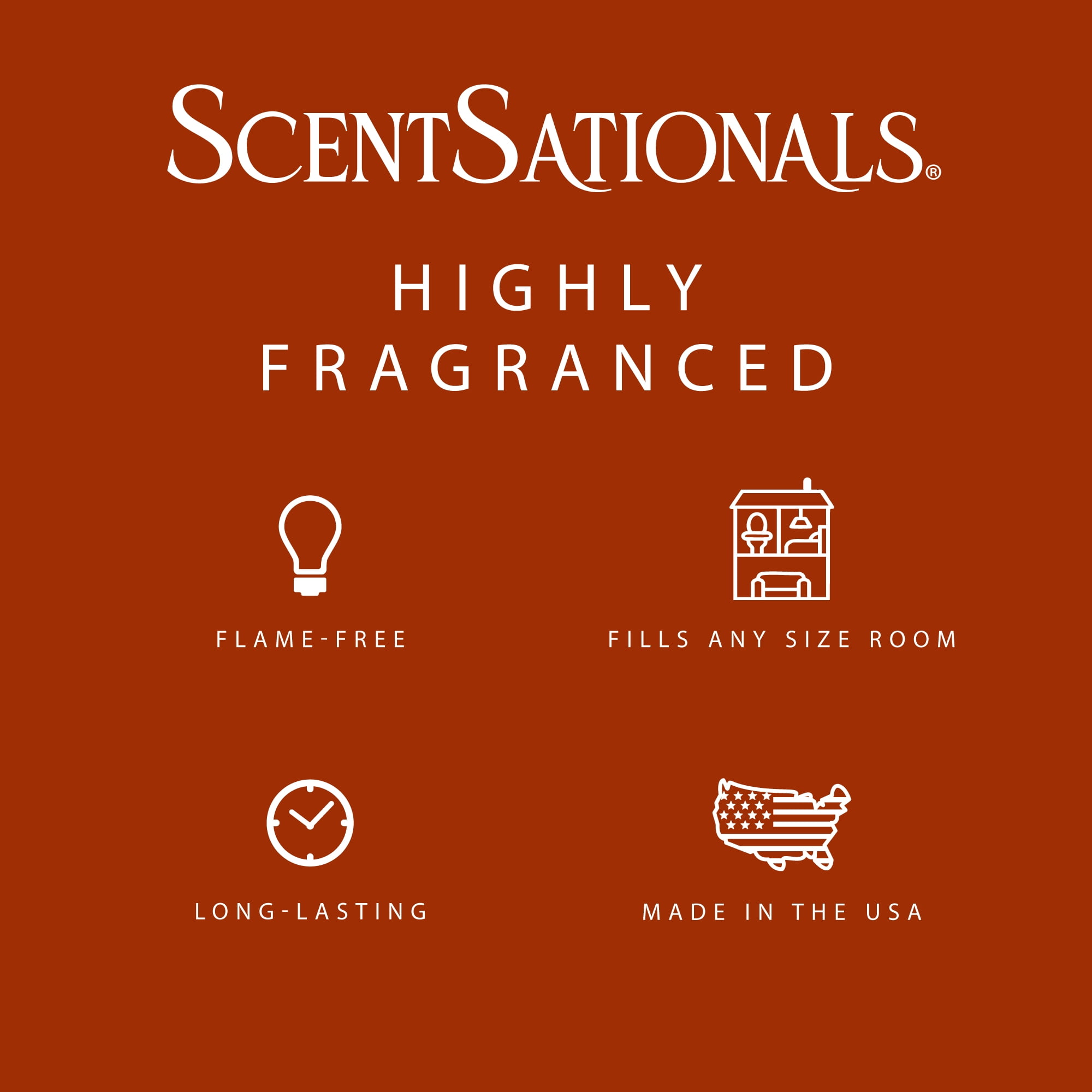 (5 pack) Pumpkin Spice Scented Wax Melts, ScentSationals, 2.5 oz (1-Pack)