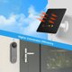 thumbnail image 4 of Cargador De Panel Solar De 10 W Para Cámara Exterior, Panel Solar Ajustable De 360 ​​Impermeable IP66, Cable De 9,8 Pies/, Carga De Paneles Solares Para , Para, 4 of 7