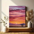 thumbnail image 6 of African Savannah Sunset Canvas Print, Wall Decor for Living Room Bedroom Office Farmhouse Home, 6 of 8