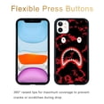 thumbnail image 2 of Case for iPhone 11,Red Bape Pattern TPU Bumper Anti-Slip Case, 2 of 5