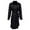 Black, variant on Long Cardigan Sweaters for Women Elegant Solid Color Duster Coat Casual Loose Fit Knit Open Front Maxi Wrap Dress Black XXL
