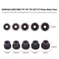 thumbnail image 4 of LAFGUR Motor Gear, RC Motor Gears, 32DP For RC Motor 1/8 RC Car Motor 5mm Shaft Replacement, 4 of 8
