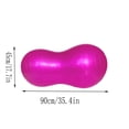 thumbnail image 5 of Fiudx Liquidación De Ahorros De Verano Pelota A Prueba De Explosiones De La Aptitud De La Pelota Los 90X45Cm De La Yoga Conveniente Para La Yoga Y Pilates, 5 of 5