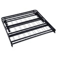thumbnail image 5 of Mabel Metal Twin Mattress Support Platform Bed Black, 5 of 9