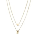thumbnail image 2 of Neinkie Initiale Collier en Acier Inoxydable Lettre Script Nom Monogramme Pendentif pour les Femmes Cadeau (de l'Alphabet 26 A-Z), 2 of 7