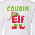 thumbnail image 4 of Inktastic Christmas Cousin Elf Long Sleeve Youth T-Shirt, 4 of 5