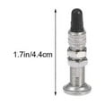 thumbnail image 4 of 10Pack Tubeless Tire Valve Stem For Bicycle Maintenance Silver Tapered Aluminium Clog Prevention Function, 4 of 4