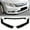 Painted Black, variant on Stay Tuned Performance For 12 Honda Civic 4DR/Sedan JDM CS-Style Unpainted Black Front Bumper Lip Kit