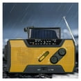 thumbnail image 5 of Multi-Function Weather Radio Solar Emergency Radio Outdoor Disaster Relief Radio Weather Radio, 5 of 5