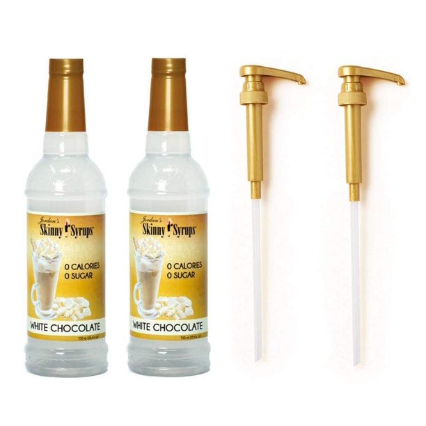 Jordans Skinny Traditional Sugar Free Syrups 750 ml 2 Bottles with 2