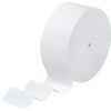Scott Coreless Jumbo Roll Tissue 1 Ply - 3.78" x 2300 ft - 9" Roll Diameter - White - Fiber - Coreless, Non-chlorine Bleached - For Bathroom - 12 / Carton, Paper
