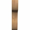 thumbnail image 2 of 4"W x 12"D x 20"H Carmel Rough Sawn Corbel, Western Red Cedar, 2 of 9