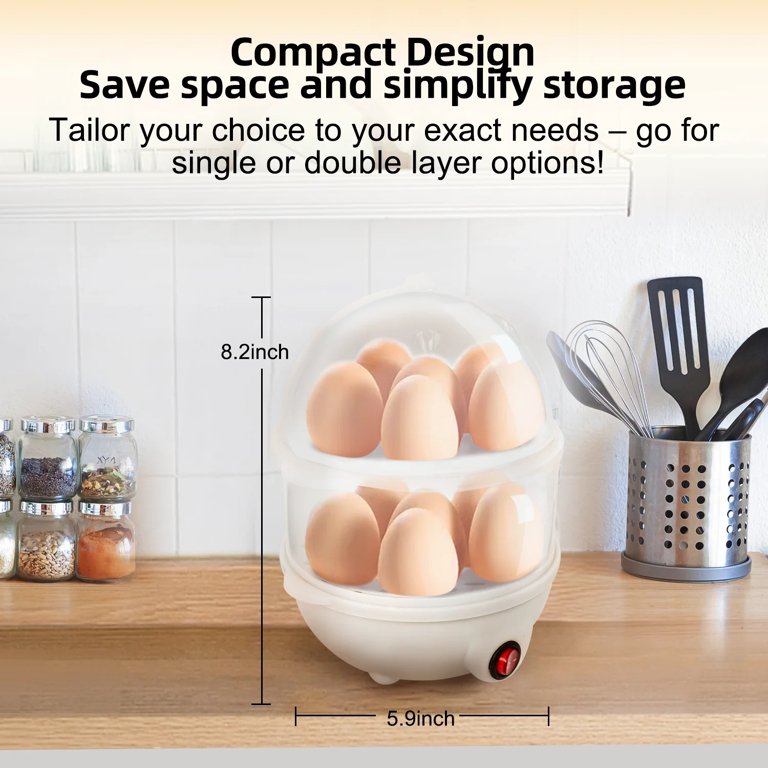 Sentryse Rapid Egg Cooker, 14 Egg Capacity Electric Egg