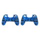 thumbnail image 2 of Seitruly Reemplazo para la funda del controlador inalámbrico Impresión de camuflaje Cubierta de goma protectora de la piel del gel de silicona azul 2piezas, 2 of 5