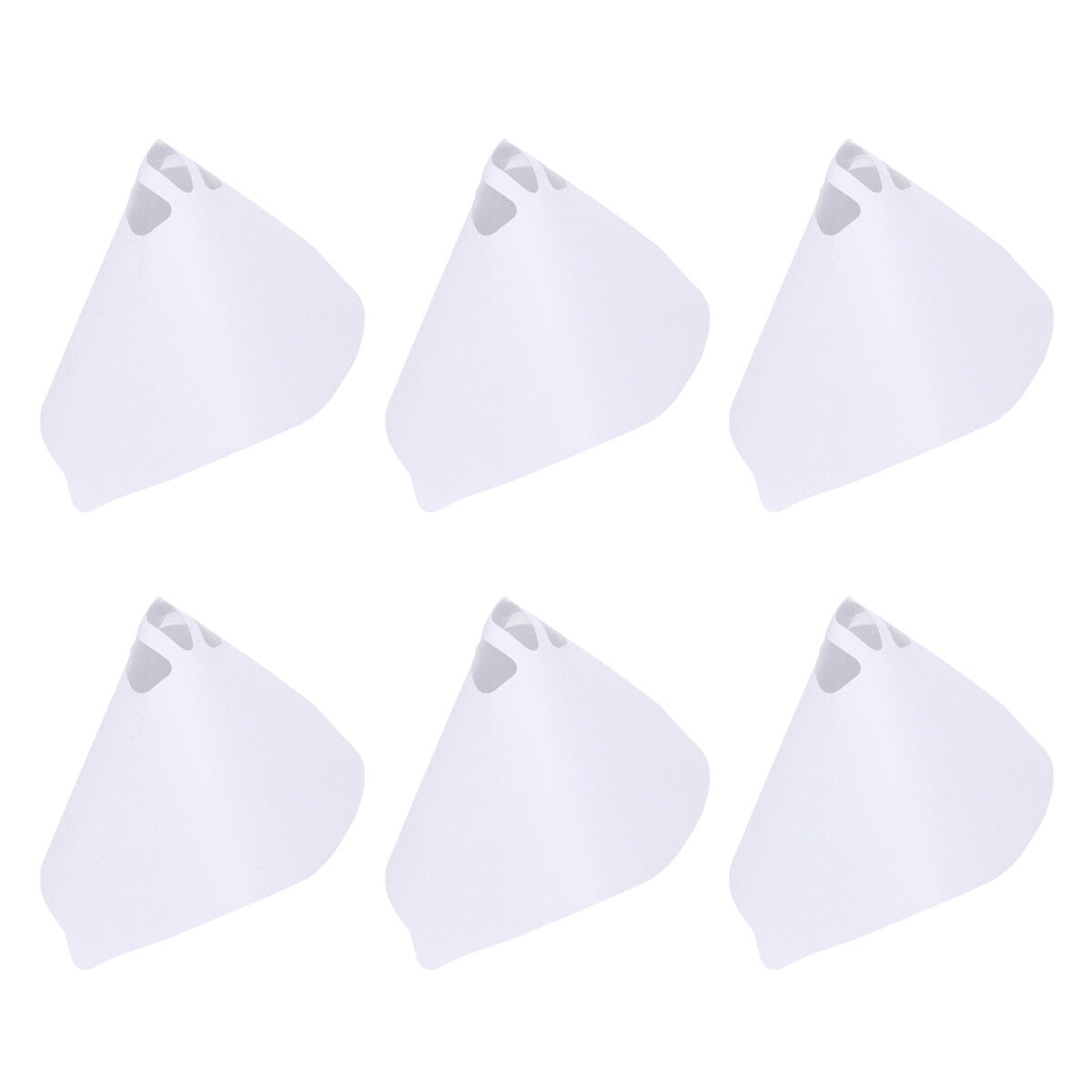 NUOLUX 100Pcs Mesh Paper Paint Strainers Mesh Filter Cone Strainer Funnel Paper Paint Conical