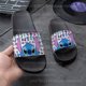 thumbnail image 3 of Stitch-zapatillas con estampado para hombre y mujer, sandalias antideslizantes para exteriores, ligeras e informales, para la playa, para el hogar, para estudiantes, 3 of 5