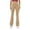 *1-Khaki, variant on VBVC Women's Crossover Waist Yoga Pants,Stretchy Sweatpants For Women,Ladies Butt Lift Flare Trousers with Pockets,Khaki,S-2XL