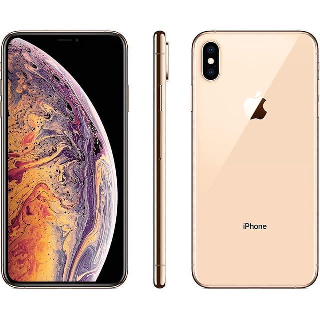 Restored Apple iPhone XS Max A1921 (Fully Unlocked) 64GB Gold (Refurbished)