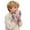 Pink, variant on Krdevn Toddler Camo Shark Print Ski Mittens Waterproof Adjustable Buckle Ribbed Cuff Insulated Kids Snow Mittens Size:2-4 Years