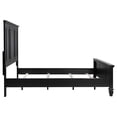 thumbnail image 6 of Coaster Sandy Beach Coastal Wood California King Panel Bed Black, 6 of 8