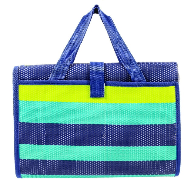 Handy Mat Camco, ideal para picnics, playas, caravanas, color verde y turquesa