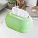 thumbnail image 1 of Caja de pañuelos, soporte para pañuelos de papel, soporte para pañuelos de escritorio, regalo para decoración del hogar, servilletero para inodoro, Verde, 1 of 8