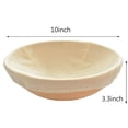 thumbnail image 4 of Forsun 1pcs 10 Round Banneton Brotform Bread Dough Proofing Rising Rattan Basket & Liner,Banneton Proofing Basket Set - for Home Bakers (Sourdough Recipe) & Bread Making, 4 of 4