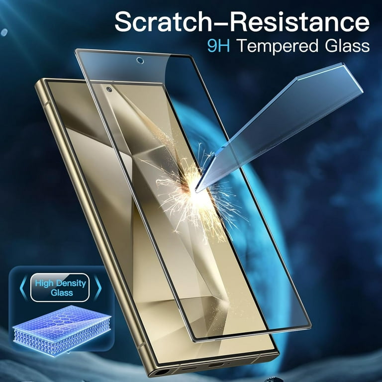 HD Tempered Glass Screen Protector for Samsung Galaxy S24 Ultra - HD  Accessory
