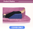 thumbnail image 5 of Pillow Wedge Cover for Leg Elevation Knee Replacement Bed Wedge Pillowcase with Pocket (Cover Only) - 24x21x8 Elevation Pillow Protector, 5 of 5