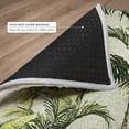 thumbnail image 6 of Addison Rugs Dream Shag Premium Machine Washable Transitional Palm Trees Green Rectangle Rug, 9' x 12', 6 of 8